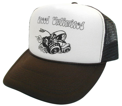 As shown in photo then color of the hat . ex. Black/white front