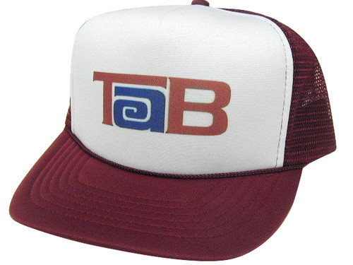 As shown in photo then color of the hat . ex.Maroon/white front