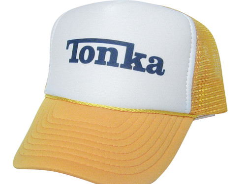 TONKA, Tonka Hat, Trucker Hat, Mesh Hat, Snap Back Hat