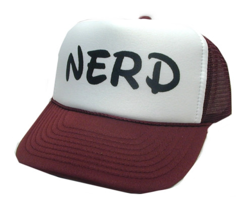 NERD Hat, Trucker Hat, Trucker Hats,  Mesh Hat, Snap Back Hat