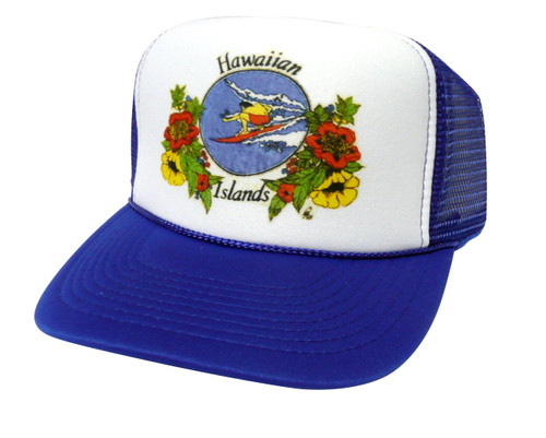 Hawaiian Islands Hat, Trucker Hats, Mesh Hats, Snap Back Hats