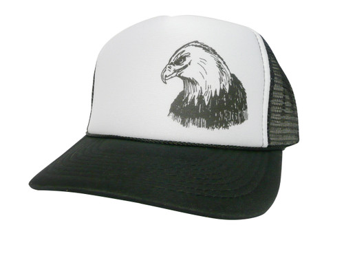 Eagle Head Hat, Trucker Hat, Mesh Hat, Snap Back Hat, Trucker Hats