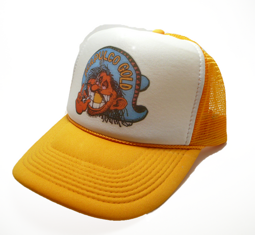 Casquette Trucker "Shut Up And Fish" - Noir / Rouge - Style Rétro, Neuve Sans étiquette