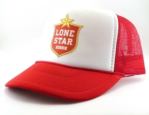Lone Star Beer Trucker Hat Adjustable Snapback Mesh Hat Beer Cap