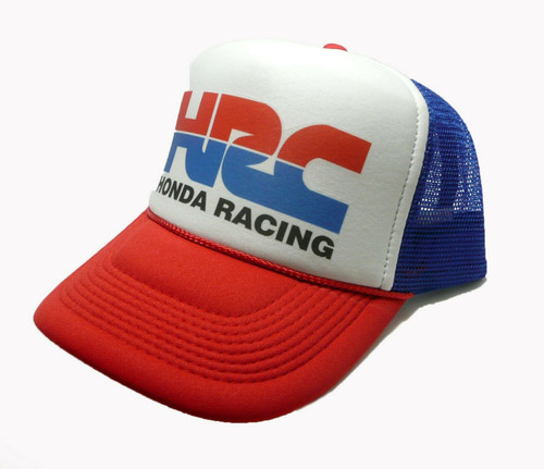 Honda HRC Hat Trucker Hat Adjustable Snap Back Racing Cap
