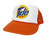 As shown in photo orange/white front