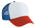 Trucker Cap Blank, Red White Blue, Trucker Hat, Trucker Hats, Mesh Hat, Snap Back Hat