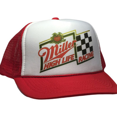 Miller Beer Racing Hat, Miller Beer Racing Trucker Hat  display picture 1