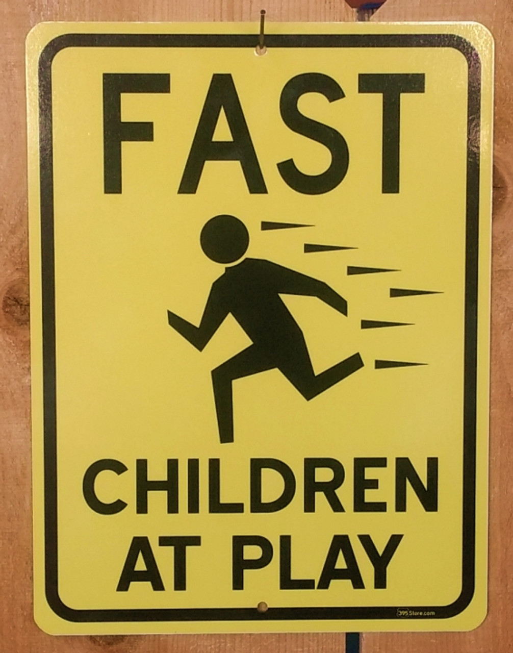 children at play sign
