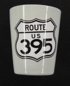 Route 395 Shot Glass