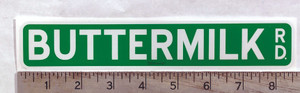Buttermilk Rd. Road - Rock Climber Bouldering Sticker Buttermilk Rd. Road - Rock Climber Bouldering Sticker