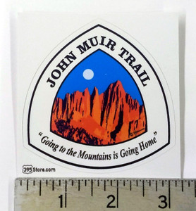 JMT John Muir Trail Sign Sticker JMT John Muir Trail Sign Sticker
