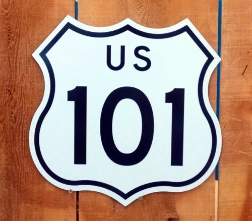 California Highway 1 Sign - 395 Store
