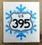 395 Snowflake Sticker