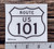 US Route 101 Sticker