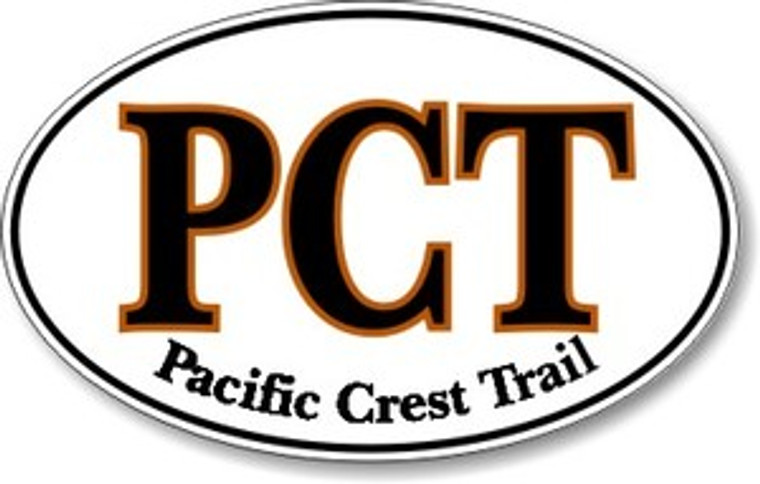 Pacific Crest Trail PCT Oval Sticker