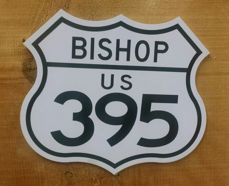 Mini U.S. Route 395 Sign - Bishop, California