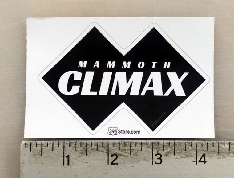 Mammoth Climax Snow Ski Sticker