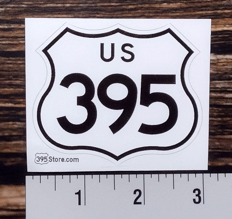 US 395 sticker that looks exactly like signs on the highway