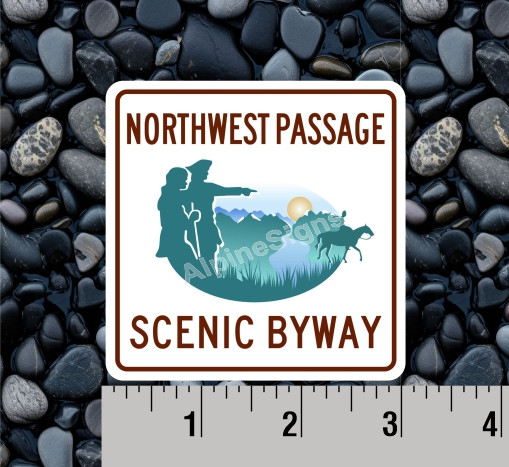 Lewis and Clark Northwest Passage sticker
