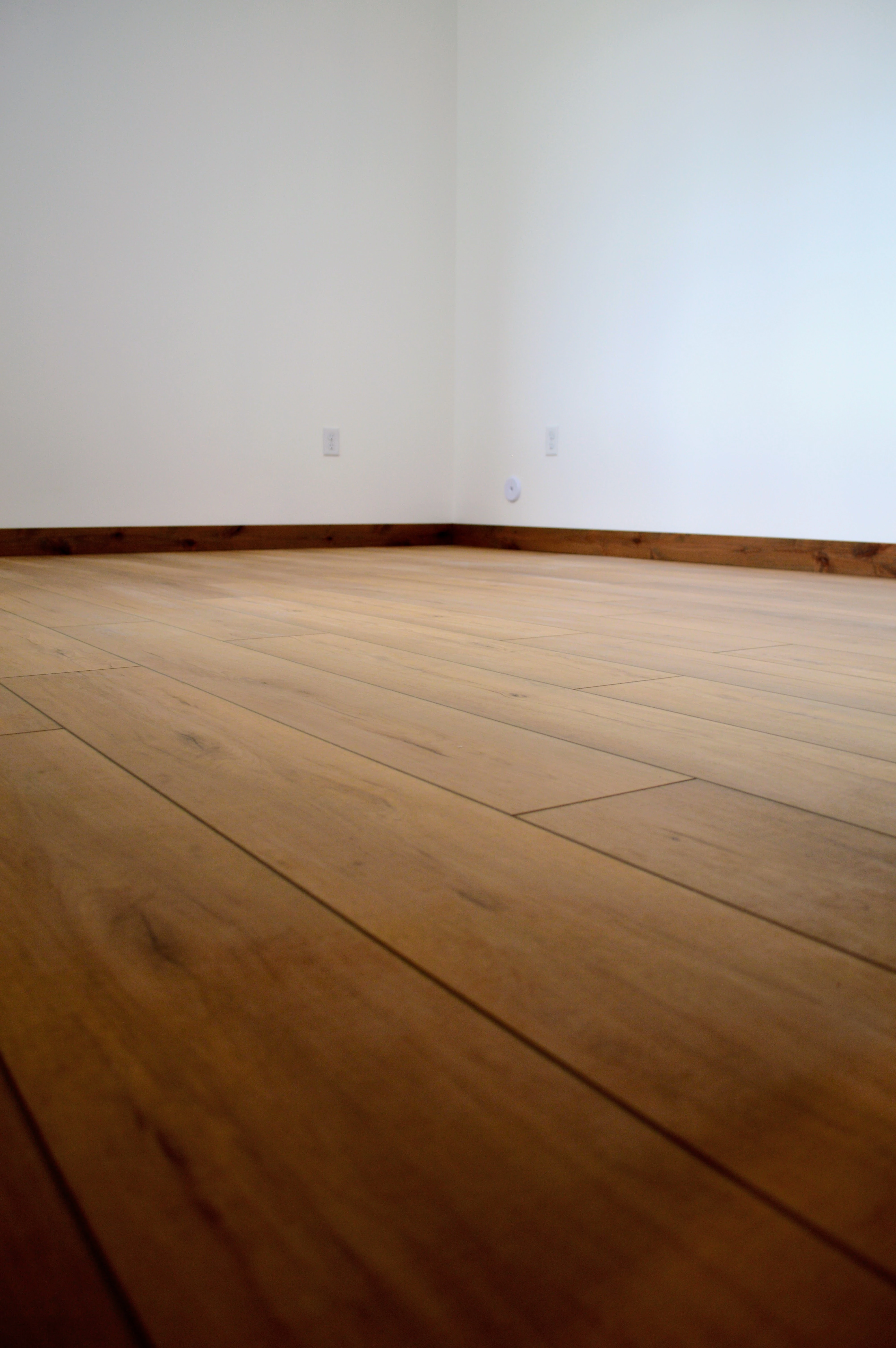 LVP flooring room detail