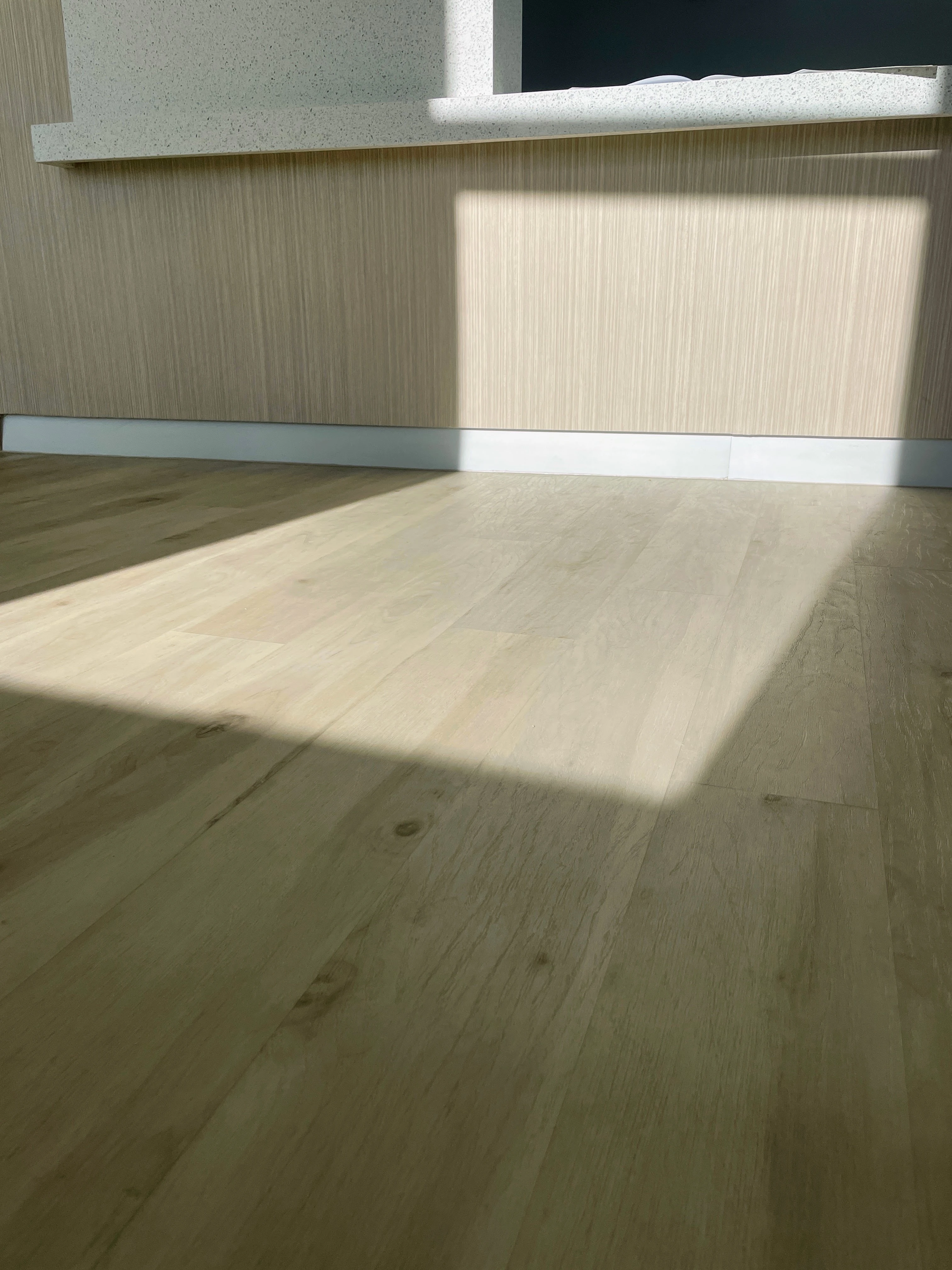 LVP flooring close detail
