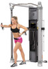 Product Width: 54.00" (137 cm)
Product Height: 83.00" (211 cm)
Product Length: 37.75” (96 cm)
Machine Weight: 610.5 lbs. (277 kg)
Max user weight for Pull-Up Bar is 300 lbs