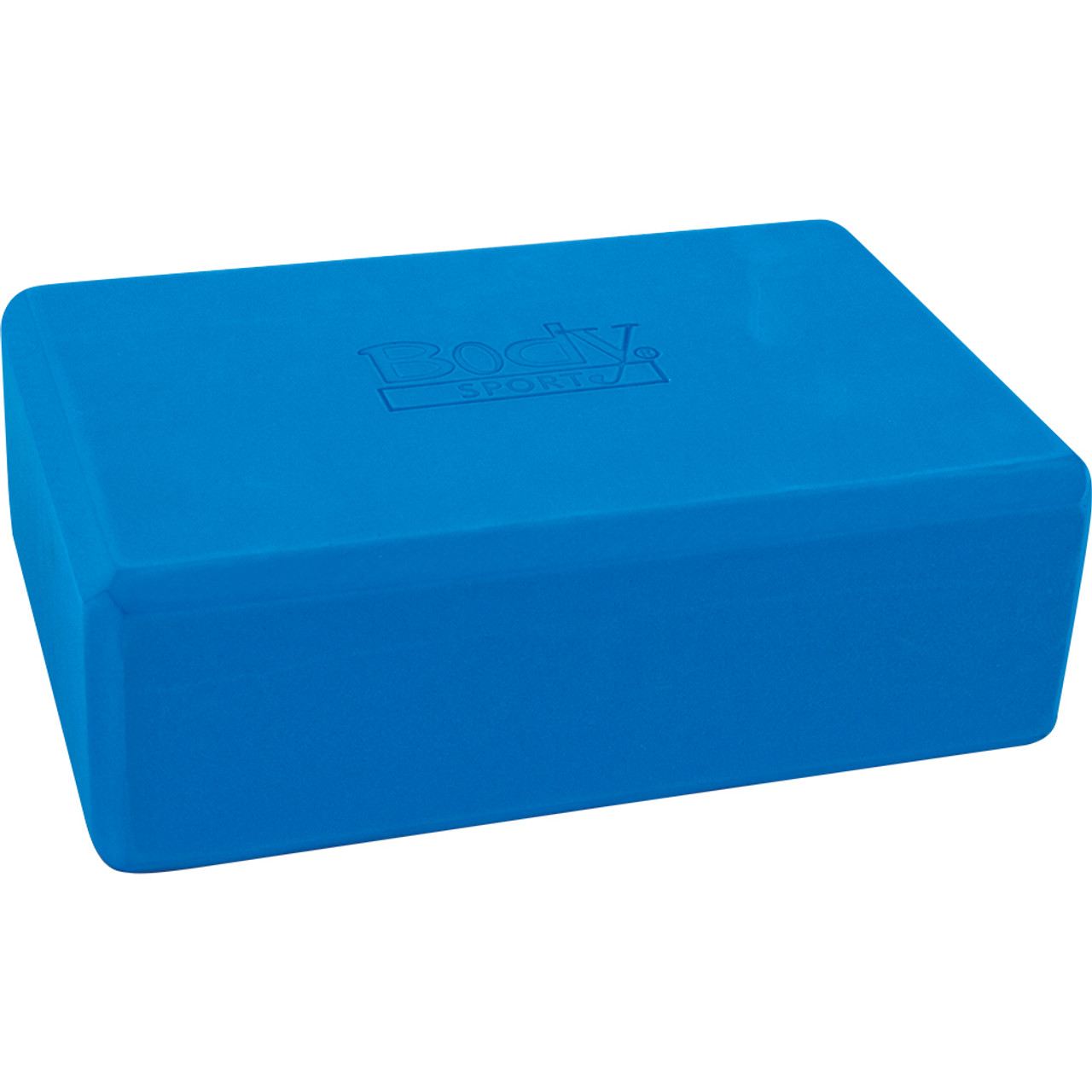 FOAM YOGA BLOCK, BLUE 3 X 6 X 9 - Square Root Brands