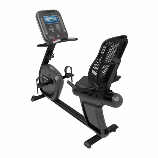 Star Trac 4RB Recumbent Bike
The 4-Series cardio line from Star Trac® is the perfect solution for the hospitality and multi-housing markets. With premium full color flat panel displays, quick select adjustment keys, and optional personal viewing screen, the 4RB provides smaller facilities with the look and performance of a full commercial product.