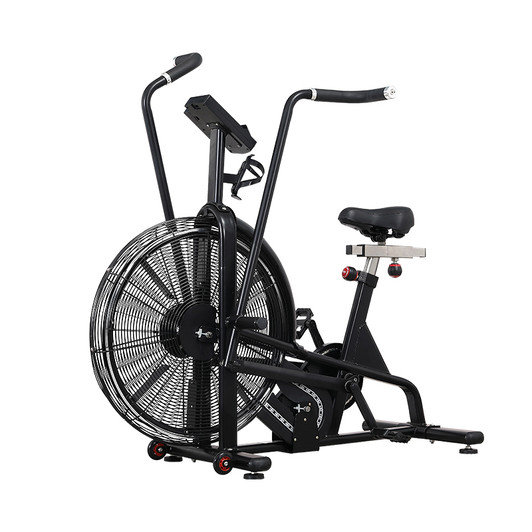 Product Specification

– Quiet and smooth
– Combination belt and chain drive
– Air resistance automatically adjusts with changes in intensity, no levers or adjustment knobs are required.
– Power Monitor included with Interval Programs, Watts, Heart Rate etc
– Includes Wind Screen
– Stainless Steel Seat post and adjustment, up-down and forward-back
– Drink holder included
– Transport wheels included
– Commercial Grade
Dimensions: 53″L x 23″W x 50″H

Ideal for Interval Training
The Elite features increased resistance when speed is increased along with the option for upper and lower body engagement or isolation. Finally, we’ve equipped this bike with the ability to pedal forward or backward for workout variation.

LCD Display with Performance Tracking
Monitoring your heart rate is straightforward, and you can quickly connect your mobile device for data tracking. Classic time, distance, and calorie goal programs are available.

Train at Home on the Assault AirBike
And take your performance to the next level. When we set out to design the Assault AirBike, we knew that the integration of sealed cartridge bearings in every pivot and moving part was an absolute necessity and were more than a little shocked when the count totaled twenty. twenty sealed bearings in all tucked and hidden neatly away under machined and formed steel.

This Console Does No Consoling
Programmed to push you t your max, the French Fitness AirBike Classic console gives you seven on-board programs designed to match your mood. From a hard-hitting Tabata interval sessions to building your own workout based on calories, distance, time or heart rate. More choices means more motivation.

Meet Your Match
No two athletes are the same and personalizing a piece of equipment to match an individual’s ability and strength is nearly impossible. The Assault workout meets this challenge by ramping up resistance automatically as you push, pull and pedal with greater speed and force. In fact, the Assault can provide a virtually unlimited workout.