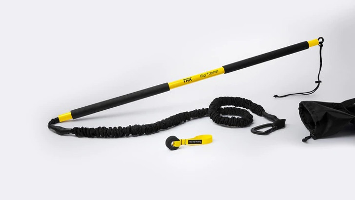 What's Included:

TRX RIP Trainer
Door Anchor
Medium resistance cord
Safety strap
6-year warranty