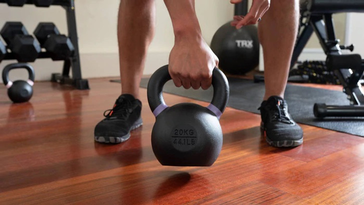 Product specifications:

Gravity-cast molding for ultimate durability, stability, and weight accuracy
Rubber coated, flat base for easy handling and storage (Rubber coating on base only.)
Powder coated iron handle for strong, yet comfortable grip (Handle is not rubber coated.)
Color coded rings to easily identify weights
Embossed TRX logo and weight for seamless look
6-year warranty