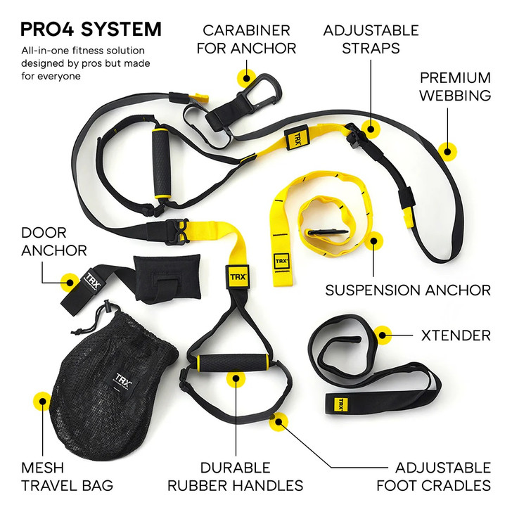 正規品TRX PRO4 　定価の半額以下 trx ウェイトトレーニング Advanced Suspension Training Gear | TRX® Pro4 System™