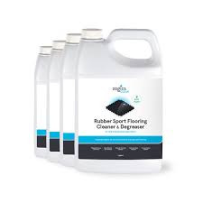 Zogics Rubber Sport Flooring Cleaner, 1 Gallon, (4 units/case) Square