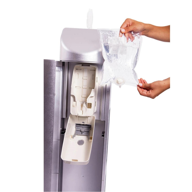 Specifications
Item Number	30030-2 (2 Pack)
30030 (Case of 8)
Color	Clear
Fragrance	Fragrance-free
Volume	1000 ml (per refill)
Quantity	2-Pack or Case of 8 Refills
Weight	2-Pack: 5 lbs
Case of 8: 18 lbs
Active Ingredient	60% Ethyl Alcohol