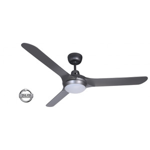 Spyda 3 Blade 62" Ceiling Fan with Light Titanium