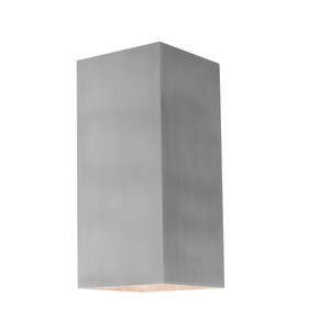 Modern Energy saving LED Exterior Wall Light with Aluminium Finish. Perfect for entranceways, patios and exterior under cover walls. Includes 3W LED lamp.
