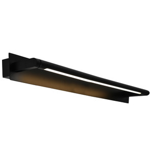 Coral LED Vanity Wall Light is Perfect for Power Rooms, Bathrooms and Vanity Areas. Featuring Black Finish with Opal Acrylic Lens and Integrated 16W LED Light.