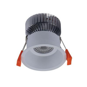 DEEP-75 Round 10W Deepset LED Downlight - White Frame