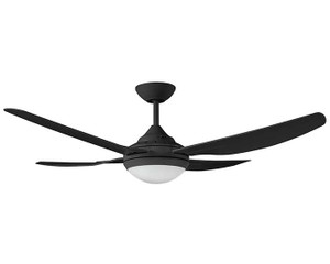 INGRAM 52" Ceiling Fan with Light Black