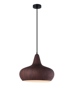 PENDANT ES 72W WINE GLASS Black Walnut