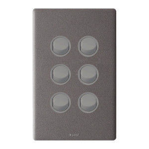 Excel Life 6 Rocker Switch Urban Grey