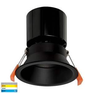 HV5514T-BLK - Prime Black Fixed Deep LED Downlight 