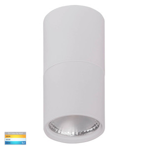 HV5802T-WHT-EXT -Nella White 7w Surface Mounted LED Downlight with Extension 