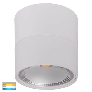 HV5805T-WHT-EXT - Nella White 18w Surface Mounted LED Downlight with Extension 