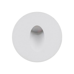  HV3206-WHT - Mini Reces White Round Recessed LED Step Light 