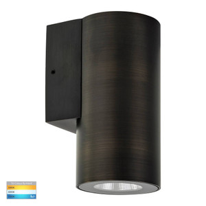  HV3625T-AB - Aries Antique Brass LED Fixed Down Wall Light 