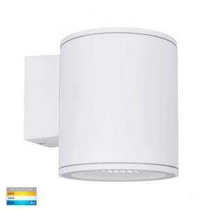  HV3628T-WHT - Porter 15w LED White Large Fixed Down Wall Light 