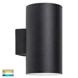  HV3629T-BLK - Porter Large Black Up & Down LED Wall Light 