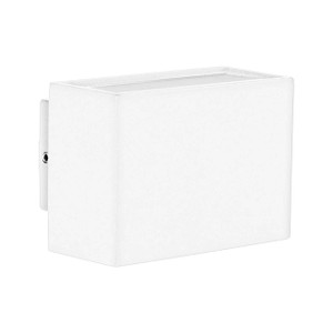  HV3638-WHT - Mini Blokk White Up & Down LED Wall Light 
